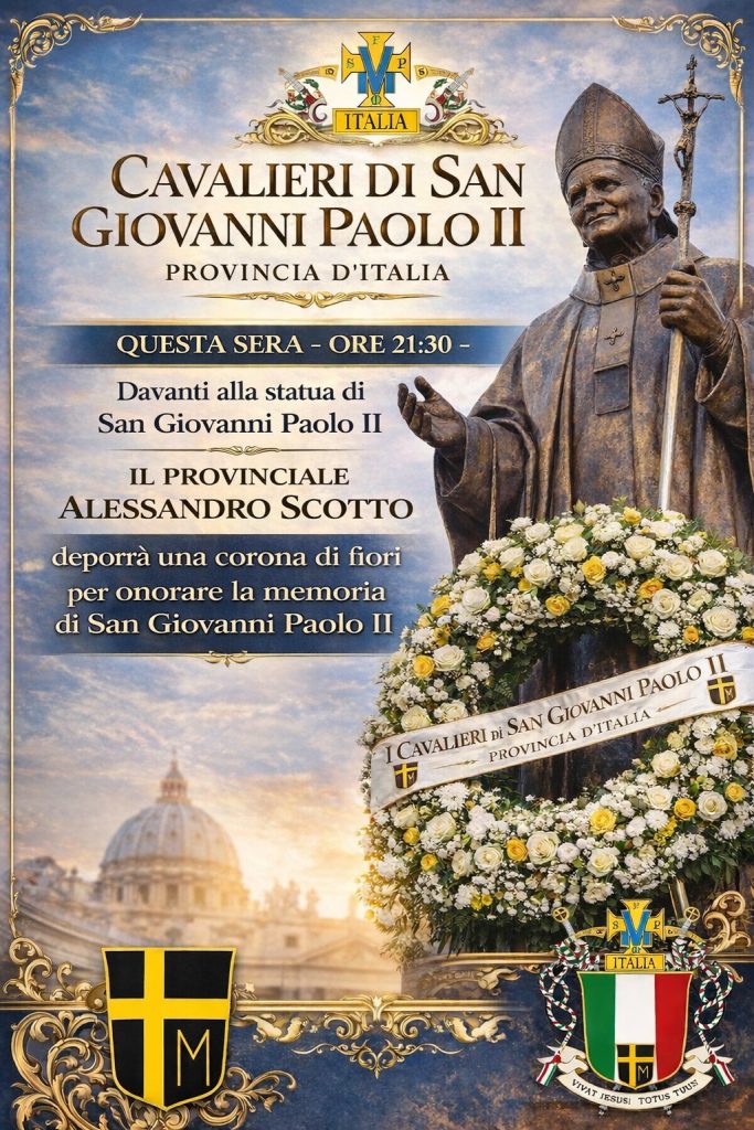 Civitavecchia, omaggio a San Giovanni Paolo II