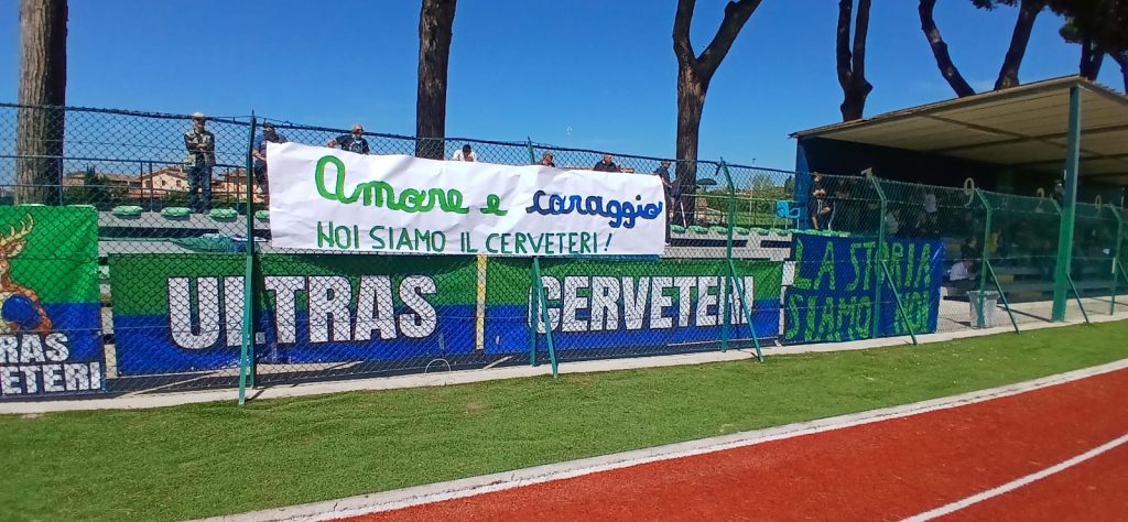 Cerveteri, il Galli esplode di gioia. 2-0 al Santa Marinella e salvezza ormai a un passo