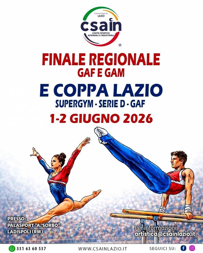 Ladispoli, al PalaSorbo due giornate dedicate alla ginnastica artistica