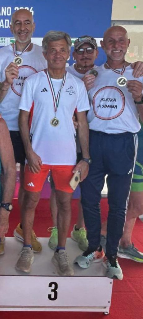 Tre medaglie per Ladispoli ai Campionati Italiani Master di Staffetta