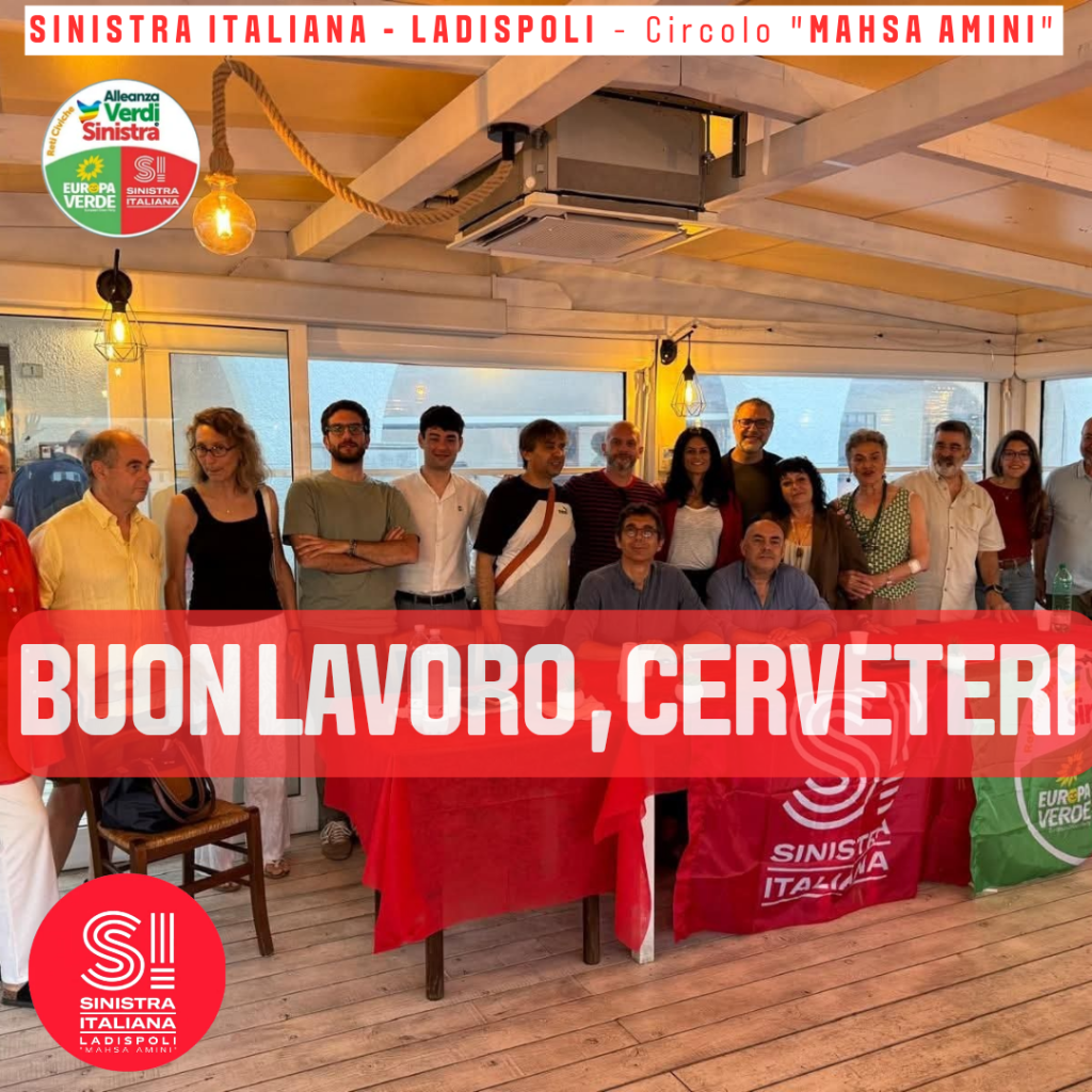Sinistra Italiana augura buon lavoro al neonato circolo di Cerveteri
