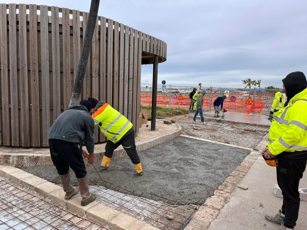 Cantieri Lungomare, Piazza Prima Rosa e Pui Sport a Campo di Mare: come si svilupperanno i cantieri durante l’estate