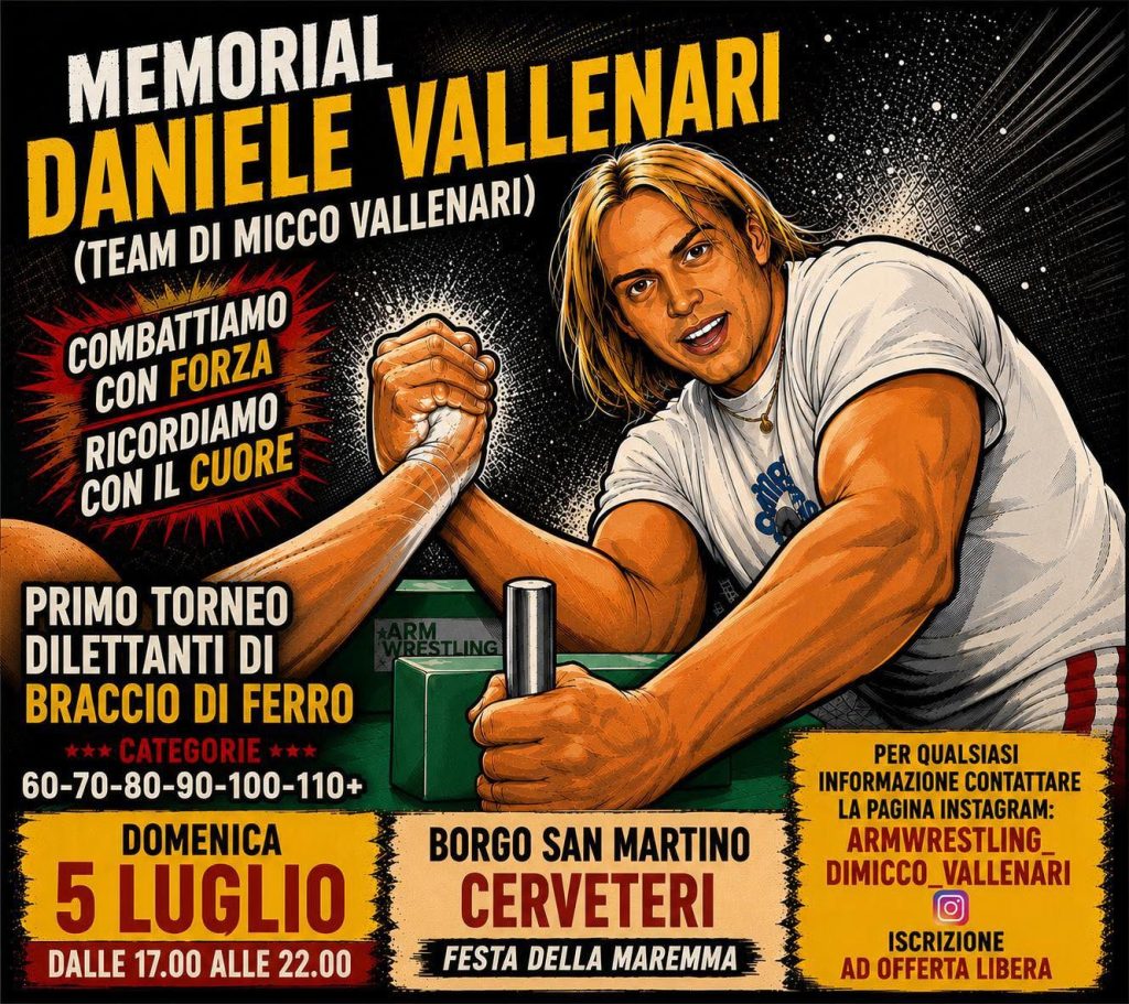 A Borgo San Martino, domenica si svolgerà il Memorial Daniele Vallenari
