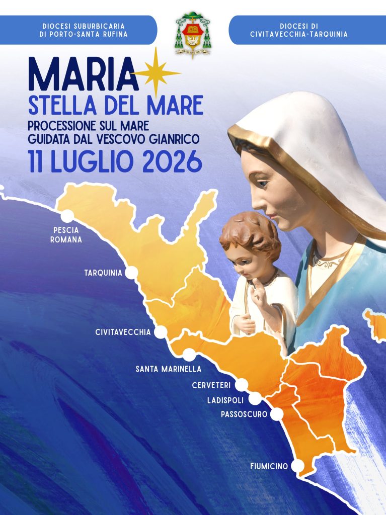 “Maria, Stella del Mare: l’11 luglio 2026 una processione mariana lungo il litorale nord del Lazio