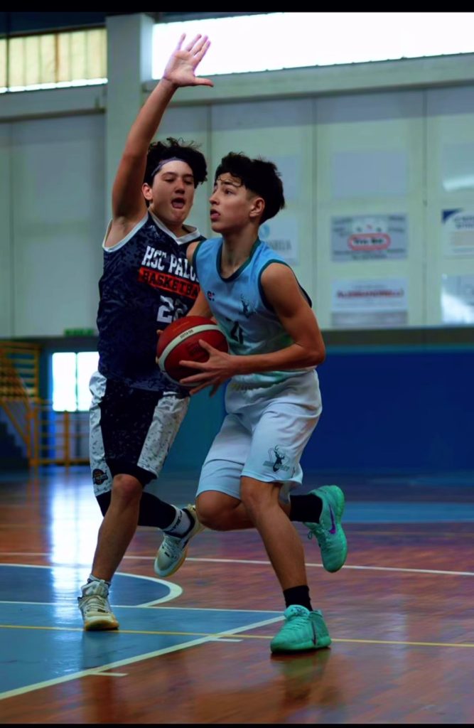 Il giovane cestista Patrik Burca tra i migliori Under 14 del Lazio