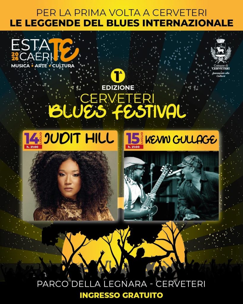 Artisti internazionali al Cerveteri Blues Festival: Judith Hill e Kevin Gullage in concerto