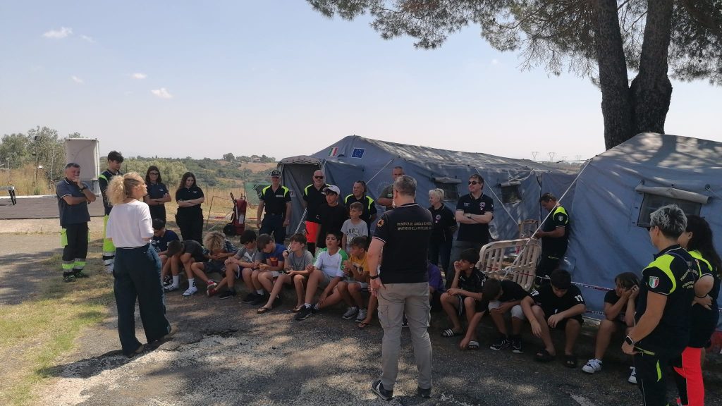 Formazione, prevenzione e amicizia: anche quest'anno il Campo Scuola della Protezione Civile comunale di Cerveteri è un successo