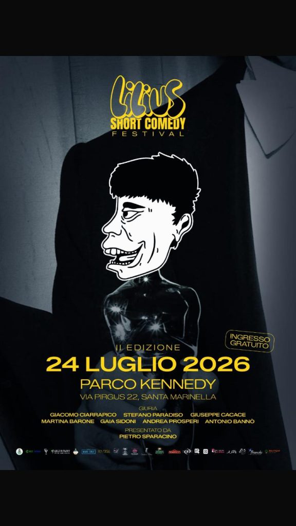 Torna il Lilius Short Comedy Festival: il 24 luglio a Santa Marinella la seconda edizione del festival dedicato alla commedia