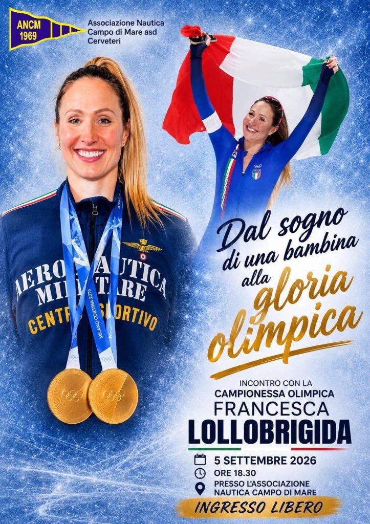 Campo di Mare incontra Francesca Lollobrigida. Dal sogno di una bambina alla gloria olimpica