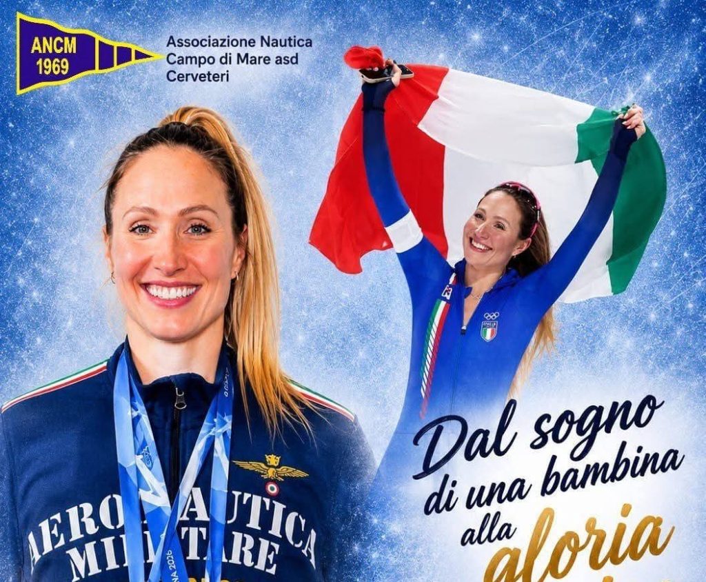 La campionessa olimpica Francesca Lollobrigida ospite all’Associazione Nautica Campo di Mare