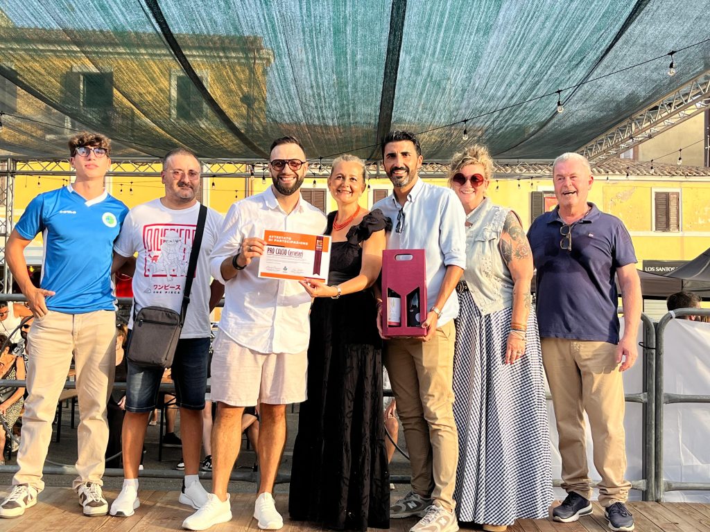 Cerveteri, lo sport sale sul palco della Sagra. Parroccini: “Portate alti i colori della città”