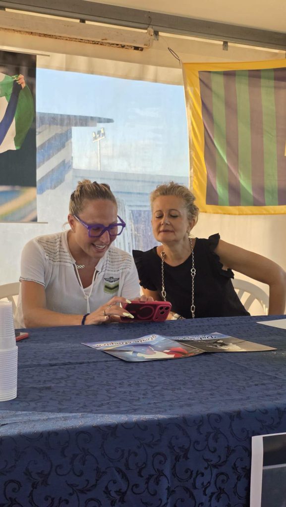 La campionessa olimpica ospite dell’Associazione Nautica