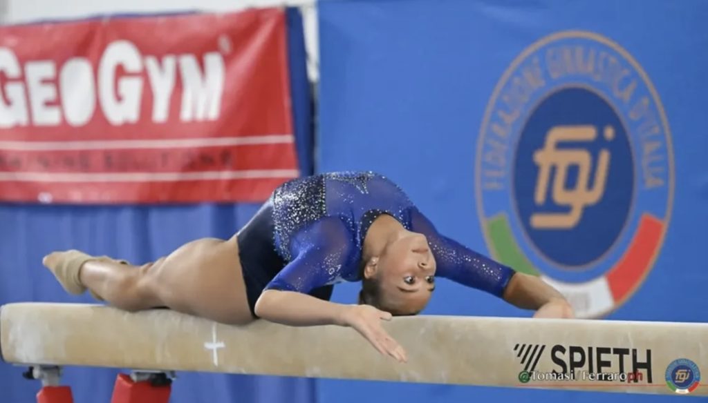 Ginnastica, Naomi Pazon tra Serie A1 e sfide internazionali: "Ladispoli e Cerveteri rappresentano la mia casa