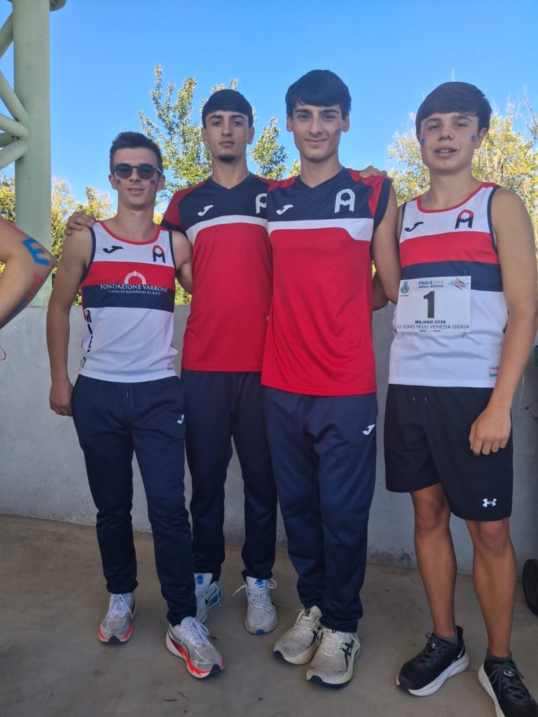 Atletica Cerveterana sul podio tricolore: doppio argento per Allievi e Allieve a Majano