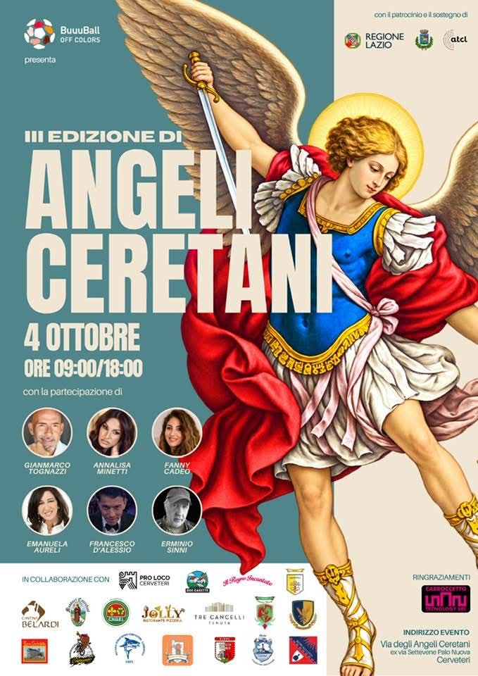 Cerveteri, il 4 ottobre torna la festa degli Angeli Ceretani