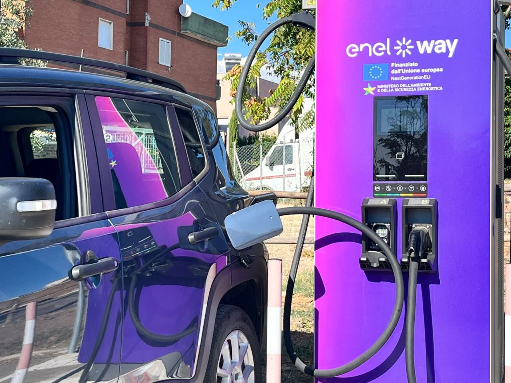 In funzione sei postazioni di ricarica elettrica a Cerveteri, Valcanneto e Cerenova