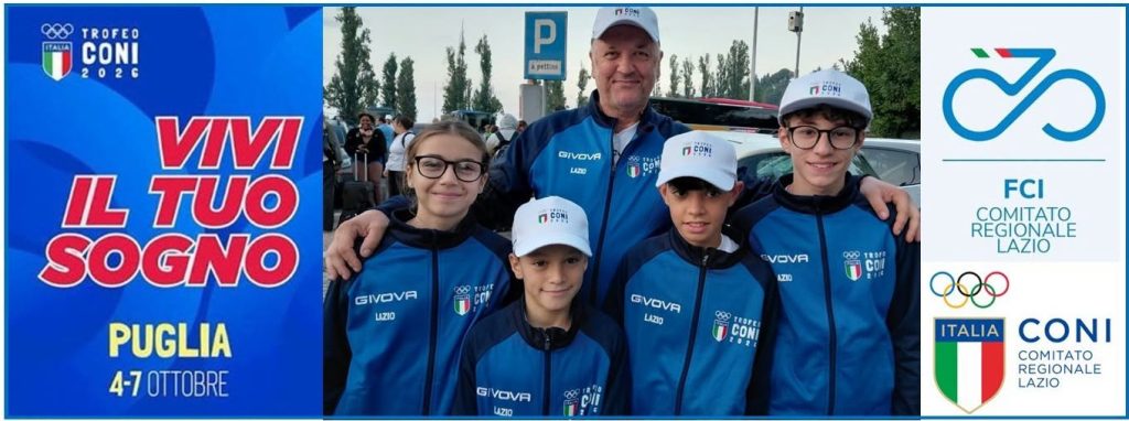 Trofeo CONI, anche Cerveteri e Ladispoli nella squadra di ciclismo del Lazio
