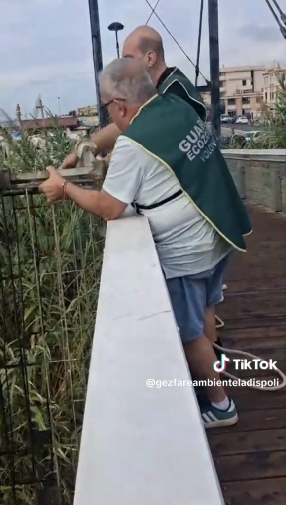 "Dal supermercato al fosso": FareAmbiente Ladispoli rimuove un carrello abbandonato
