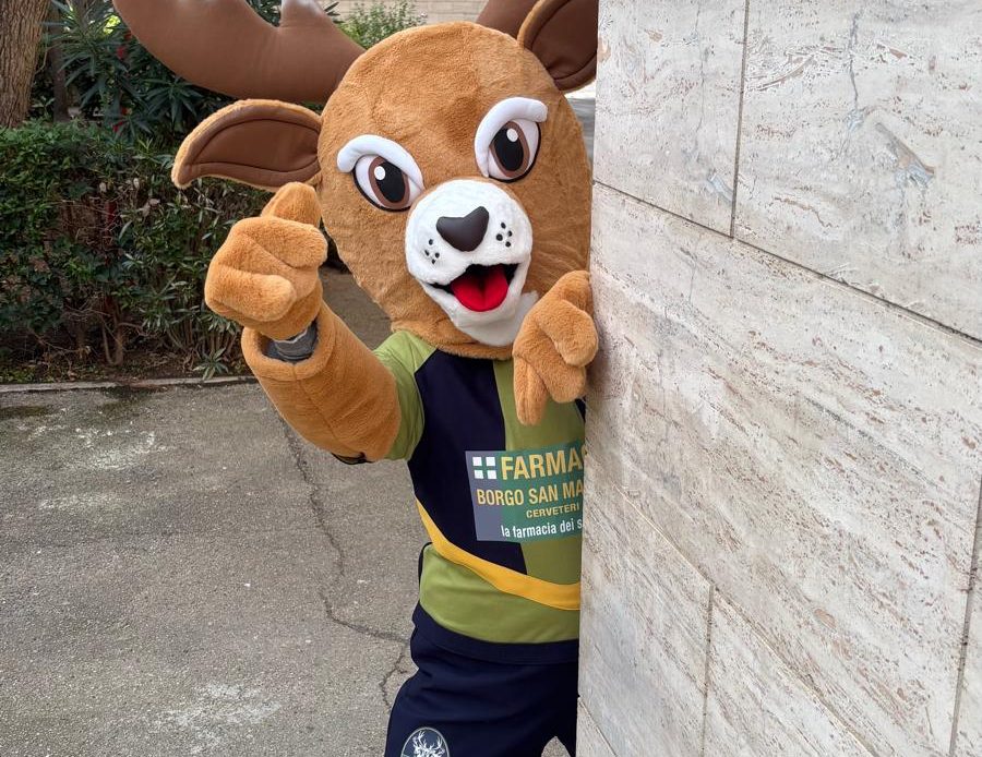 Il Città di Cerveteri ha una nuova mascotte: ecco Cervinho!