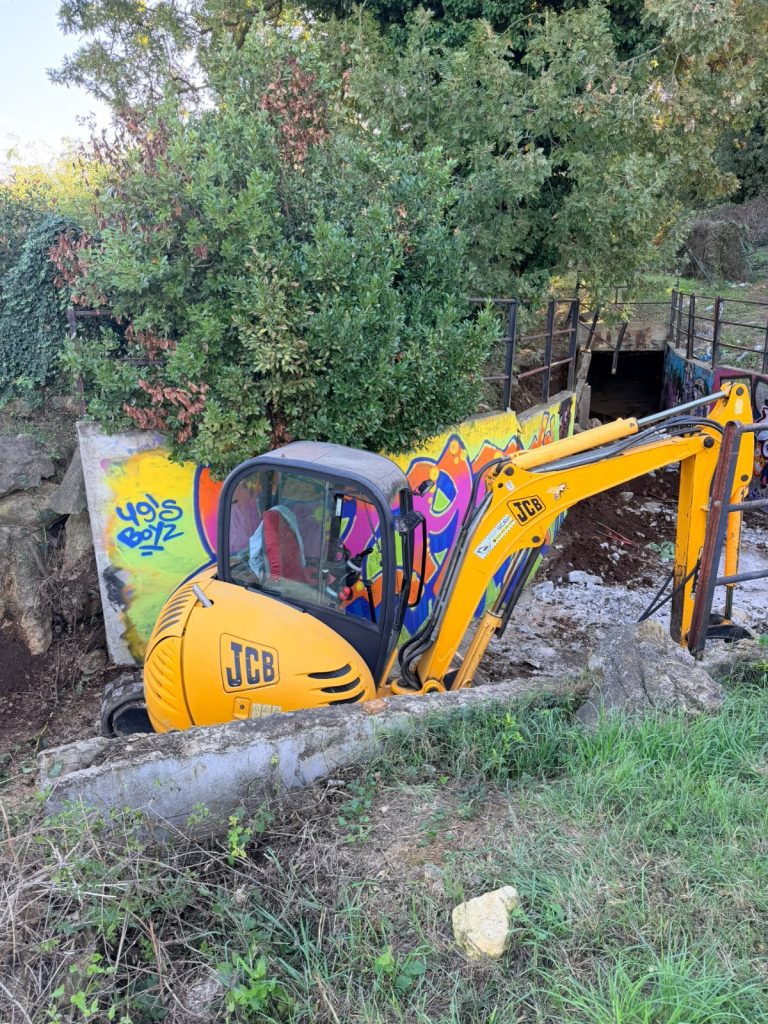 Valcanneto, al via i lavori al Fosso di Salvaguardia dopo il maltempo